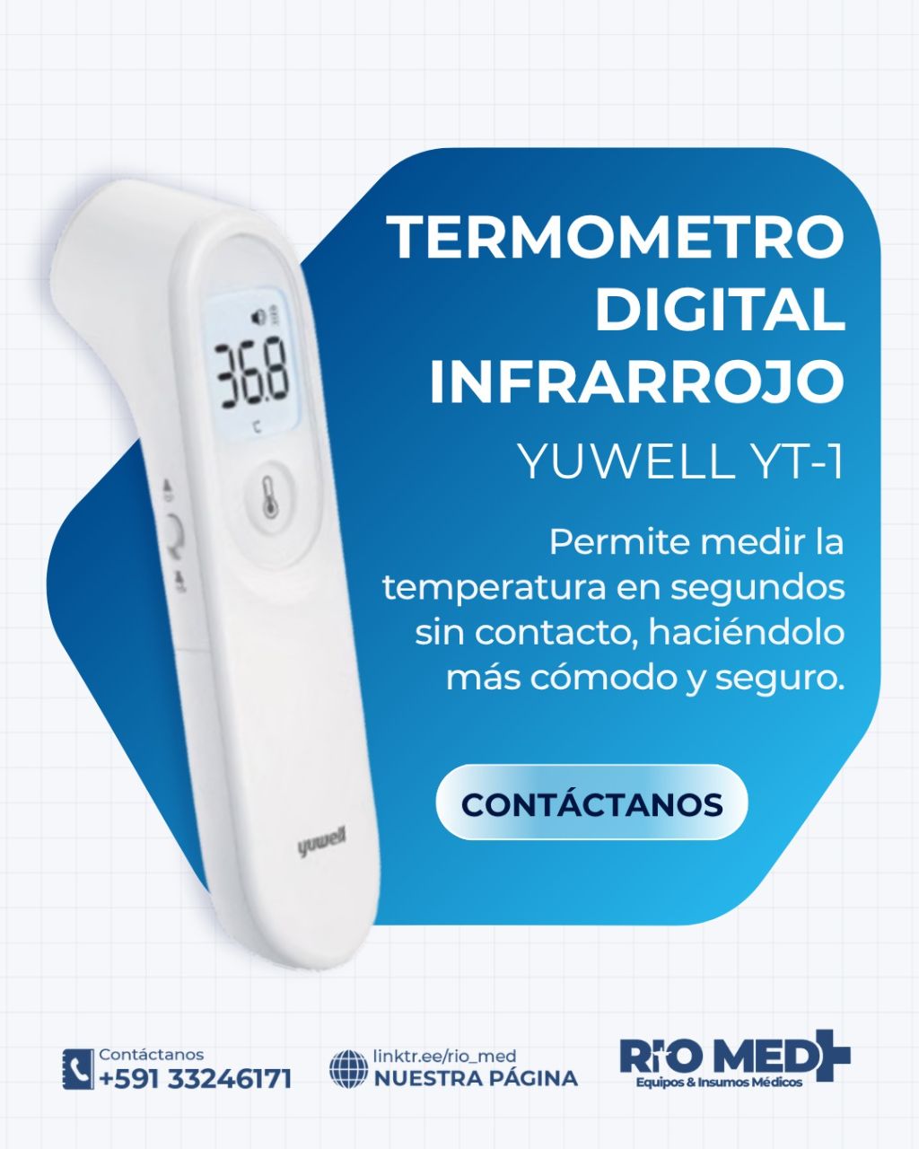 Termómetro Yuwell YT-1